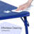 5 Pieces Colorful Folding Set Table and Chair for Kids with Durable Metal Frame and Easy-Clean Plastic for Daycare Classrooms and Playrooms-1654831365