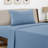 Lux Decor 4-Piece Ultra Soft Microfiber Sheet Set Deep Pocket Fitted Sheet, Wrinkle-Resistant & Easy Care Bedding-960111318-960111337