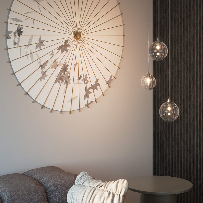 Vine 3 - Light Pendant, Black