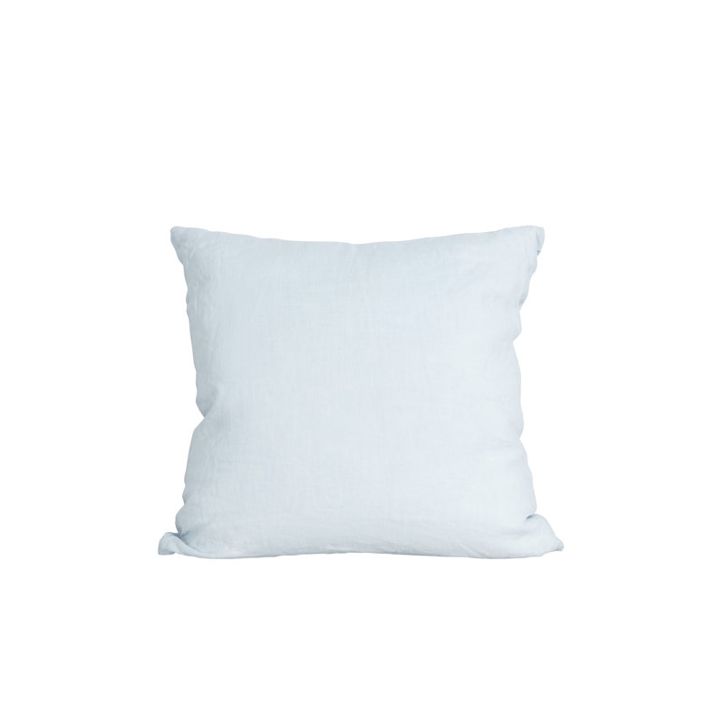 Coussin 100% lin, 18" W x 18" L, Plein air