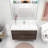 48" W Wall-Mounted Single Bathroom Vanity Set-259280655