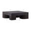 Juna Mindi Wood Coffee Table, Dark Brown-1781293714
