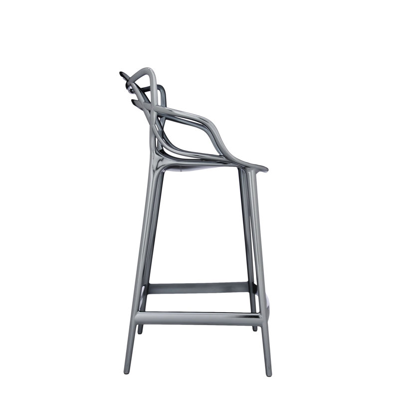 Masters Outdoor Bar Stool, Titanium