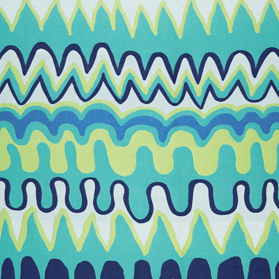 Schumacher x Trina Turk Zig Zag Weave Indoor/Outdoor Fabric
