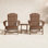 POLYWOOD® Nautical 2-Person Patio Seating Group