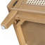 Banc d'entrée en rotin avec rangement Boho-1284938395