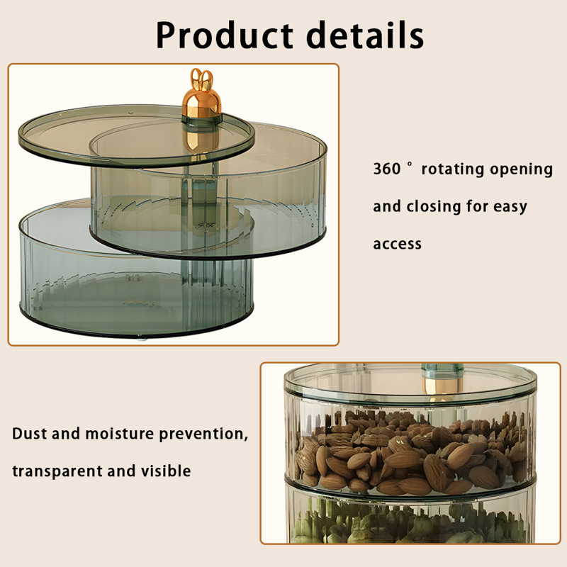 Macaila Tray - Set of 2, Green