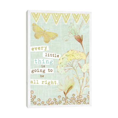 Every Little Thing 1 Piece Painting on Canvas