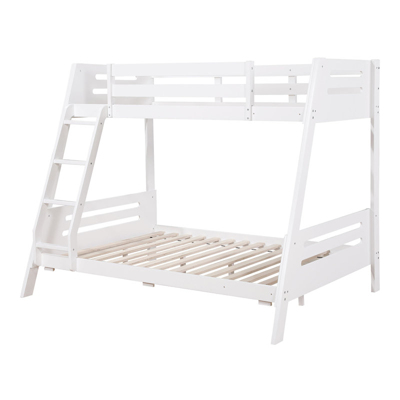 Lit superposé simple Jullianna, Blanc