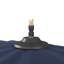 Parasol de patio double face l 181 po x P 106 po Traiden avec ensemble de brumisation et base-299621384