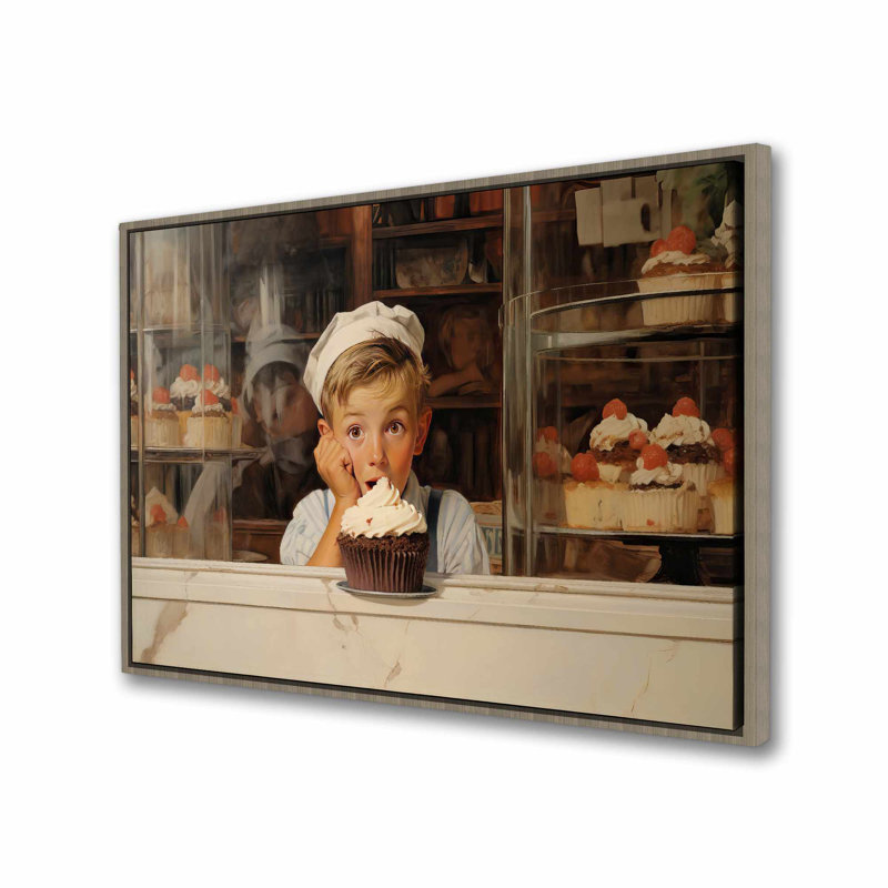 Le meilleur petit gâteau - Toile de cuisine pour la maison