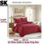 Bernet Polyester Geometric Shapes Bedspread with Pillowcases-1698445266-1698445267