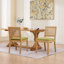 Ensemble de 2 chaises de salle à manger en rotin Farmhouse-369490699