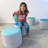 SoftScape 15" Circle/Cylinder Accent Ottomans-69262908
