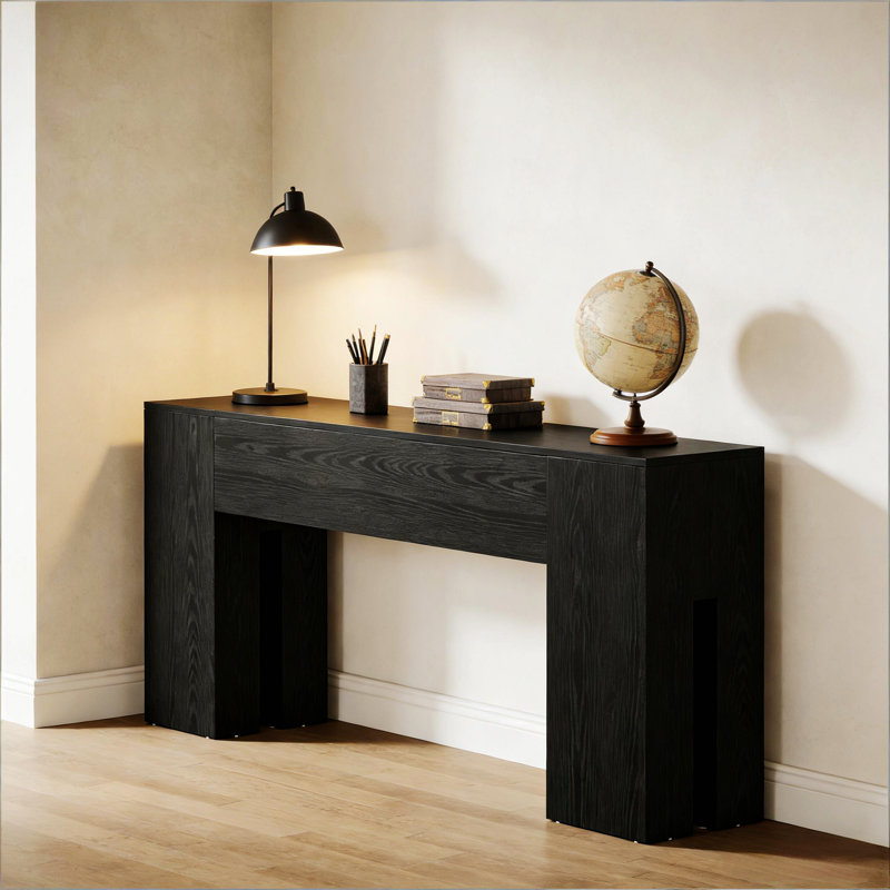 Console, table de couloir en bois