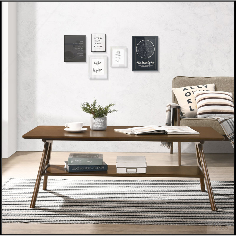 Table basse Arona, H 0,15 po x l 0,15 po x P 0,15 po