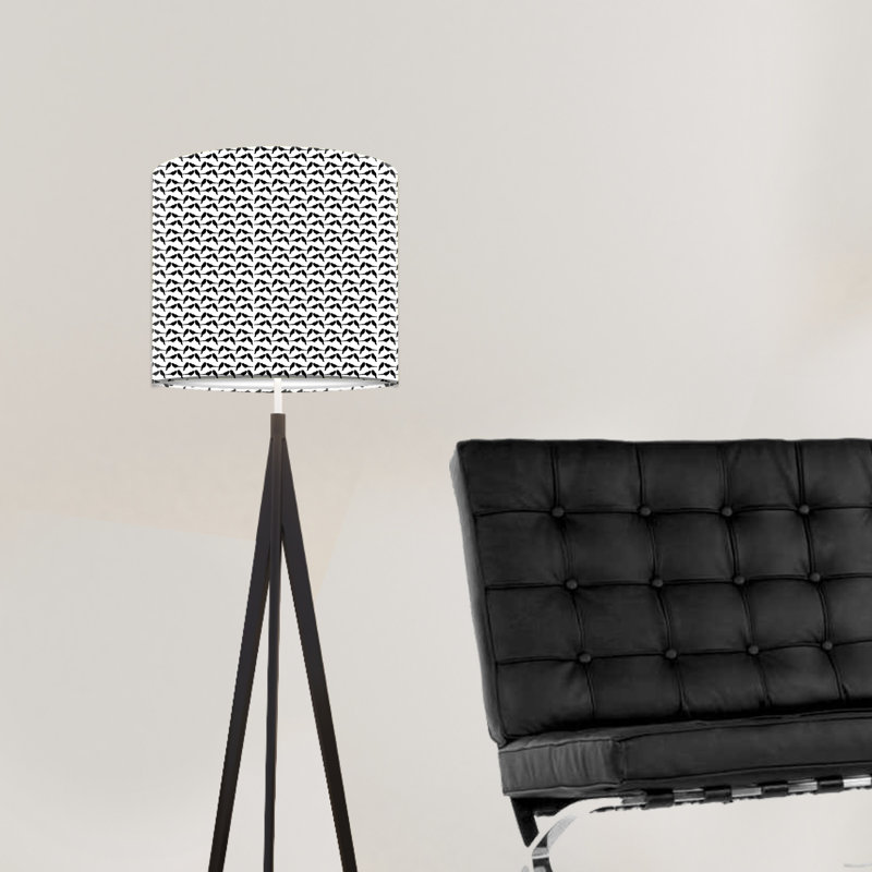 Eawood 29cm H Paper Drum Lamp Shade ( Screw On )