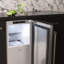 ZLINE Autograph Edition 15 in. Touchstone Nugget Ice Maker with Panel-Ready Door and Bronze Handle-662624828