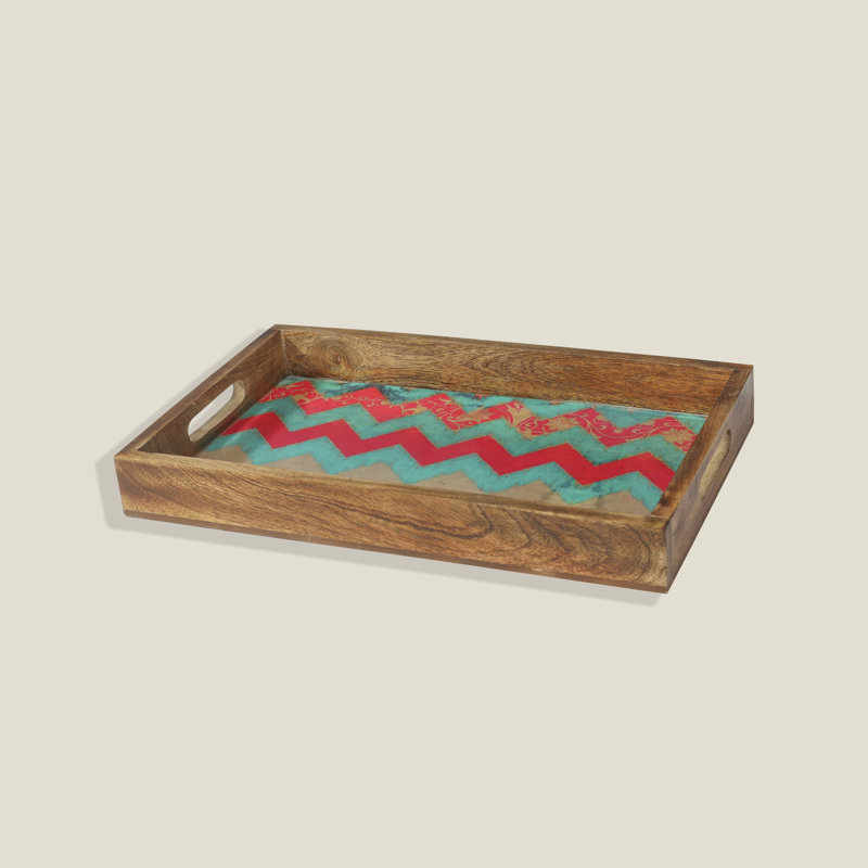 Josalin Wood Tray - Set of 3