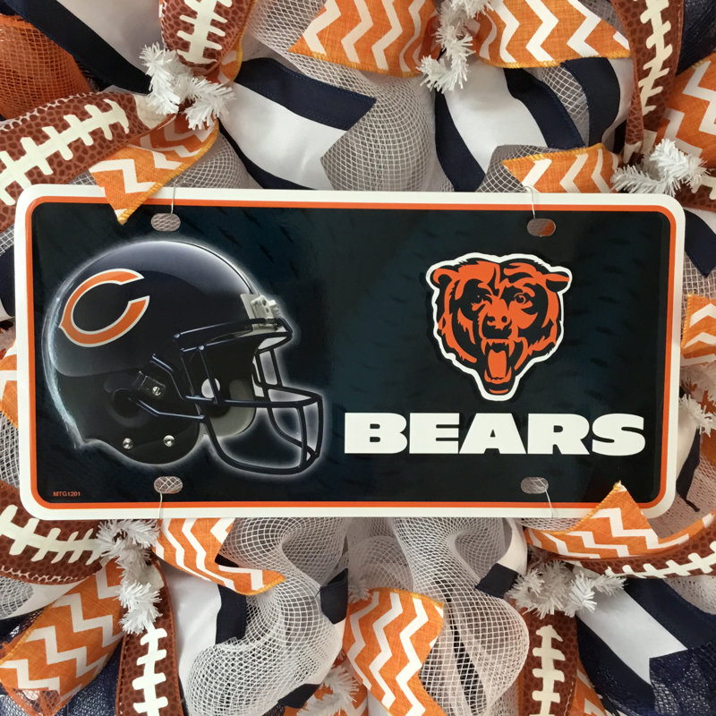 24'' Wreath, Chicago Bears