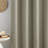 Leming 100% Polyester Burlap Blackout Curtains for Bedroom Grommets Curtains 2 Panels Set-719486198-719486200