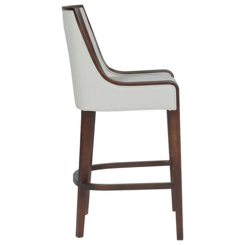 Tabouret de bar 30 po Anthony, Espresso, Polypropylène / oléfine noisette 8794