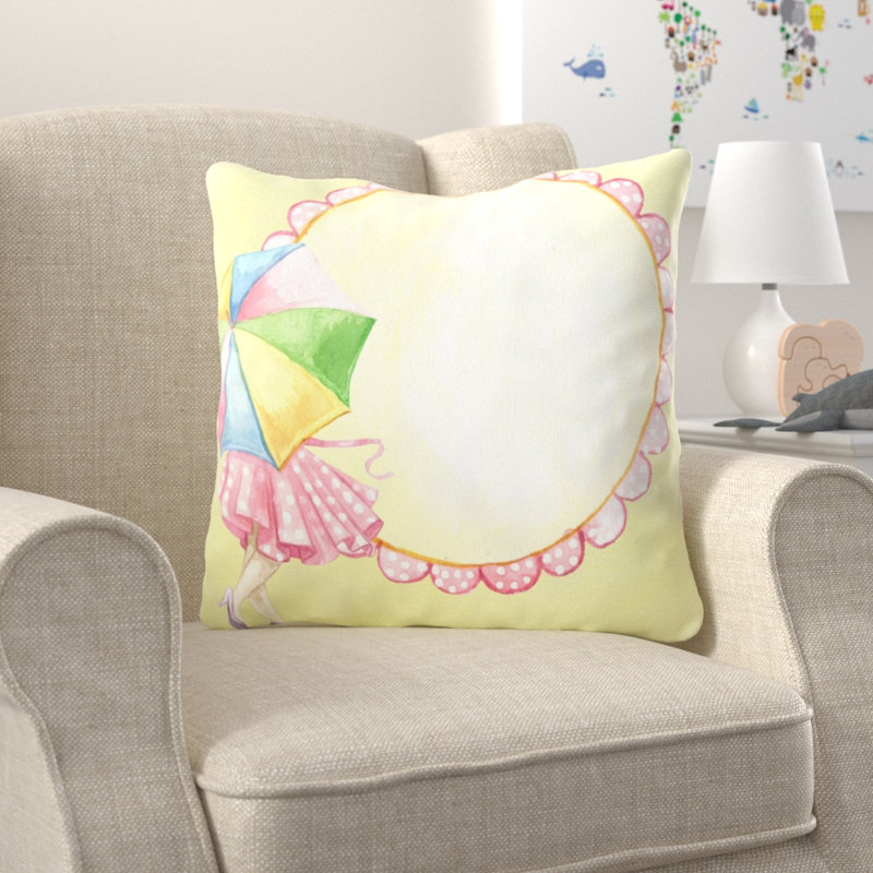 Coussin de parasol Tankersley, Microsuède, Intérieur
