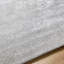 Tapis gris en viscose / laine touffeté à la main Azarael-1633176747