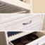 Système d'organisation à 6 tiroirs avec portes en verre John Louis Home