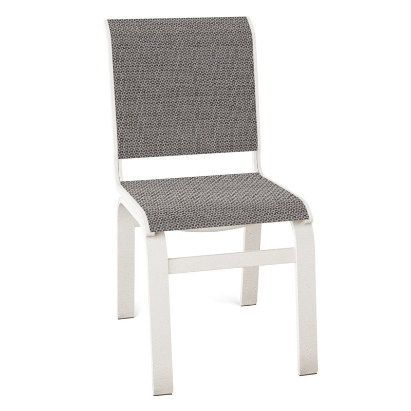 Chaise d'appoint de salle à manger Hiraku, Neige texturée, Sicile