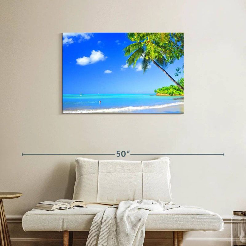 Gillard, Barbade, Caraïbes, plage, H 24 po x l 36 po