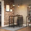Chappelle Counter Stool with Metal Frame-1530235282