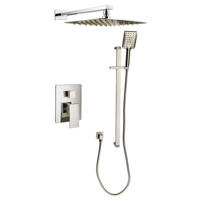 Madison Complete Shower System with Rough in-Valve