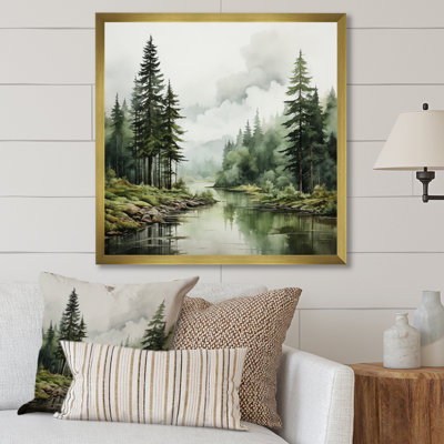 " Pine Tree Silent Wilderness "