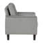 32,5 po W Fauteuil droit carré en velours (ensemble de 2)-754573029