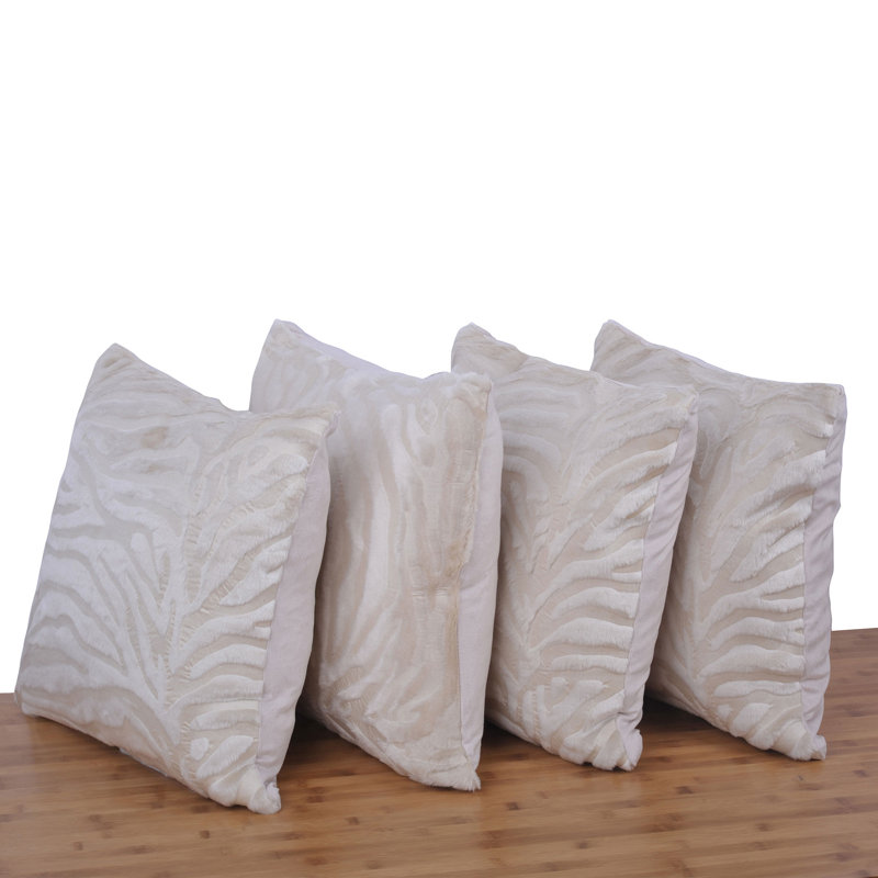 Square Cushion Cover, Ivory