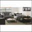 Causeuse convertible rembourrée avec rangement, polyester en polyuréthane gris / noir-1215178175-1215178172