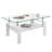 Rectangle Coffee Table With Tempered Glass Tabletop-731807051-731807050