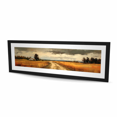 Imminent Storm - Landscapes Office Framed Matted Print Decor
