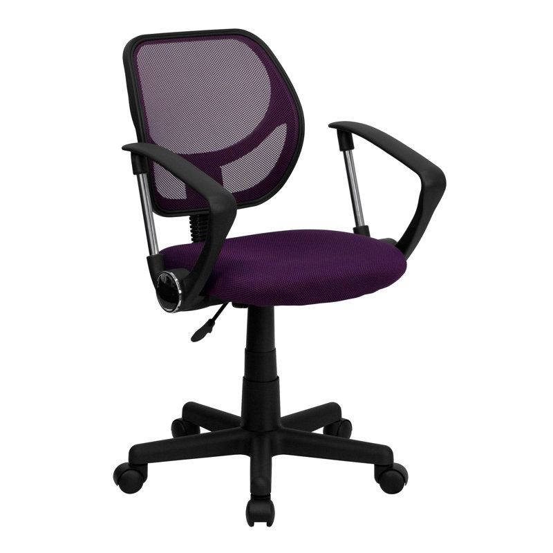 Chaise de bureau Wayfair Basics®, Mauve, Inclus