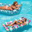 Flotteurs gonflables pour piscine pour adultes, chaise longue de piscine à bronzage rafraîchissant avec appui-tête, radeaux d'été pour lac, rivière, plage, piscine-128845498