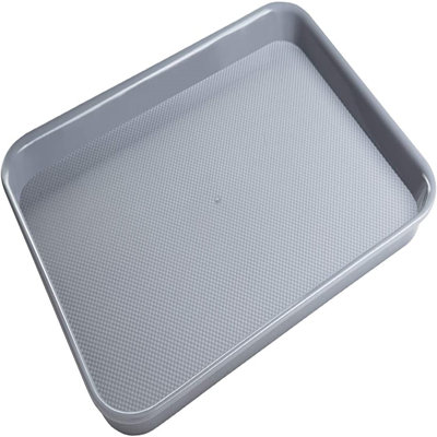 Rectangular Plastic Serving Trays, Fast Food Serving Cafeteria Trays
