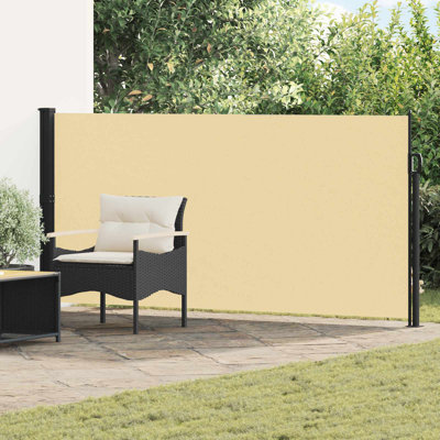 VidaXL Polyester Cover Retractable Patio Awning