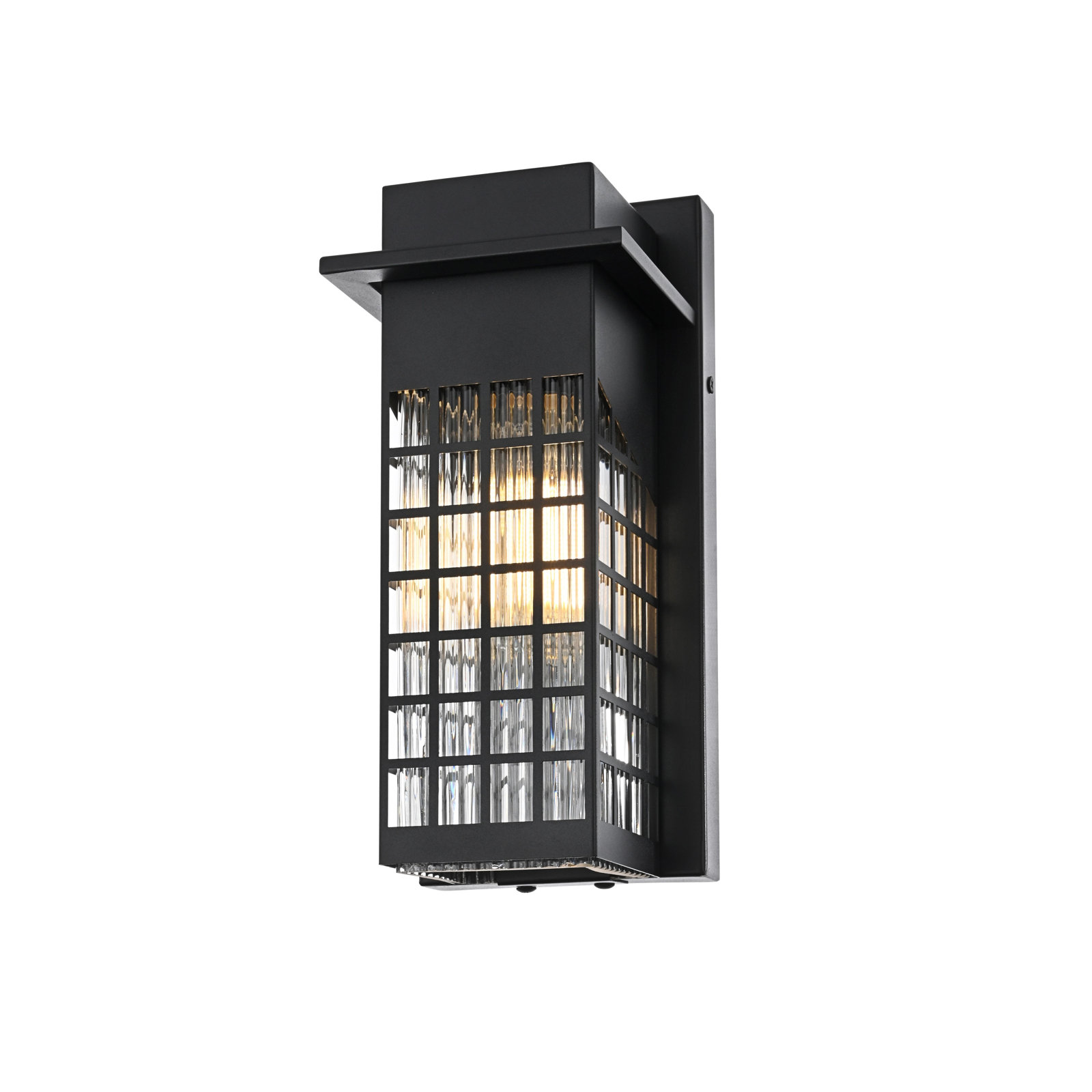 Outdoor Sconce, 12" H x 5" W x 5" D