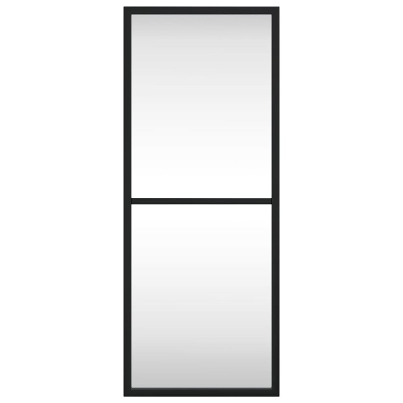 Mikayia Rectangular Metal Wall Mirror, 50cm H x 20cm W