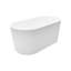 Baignoire de trempage autoportante de 56 po x 31 po