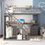 Lit mezzanine double avec commode, bureau et bande lumineuse-1493599195-1493599206