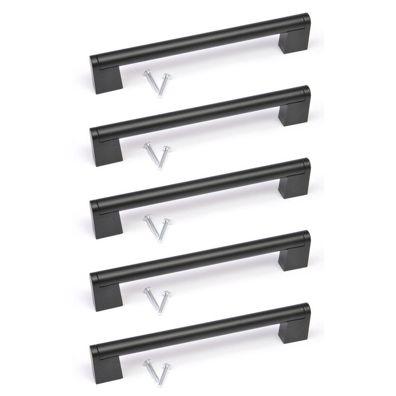 Java Centre Bar Handle, Matt Black, 192mm