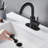 Single-Hole Single-handle Bathroom Faucet with Drain Assembly-93816112