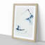 Boat on a River by Mount Fuji by Katsushika Hokusai - Picture Frame Painting Print-55544120-55544125